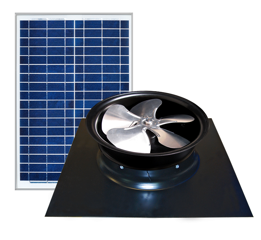 Solaro Aire Attic Fan Gable Series